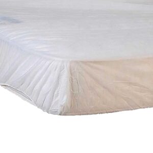 Drap housse élastiqué PLP non tissé blanc 160 x 200 cm