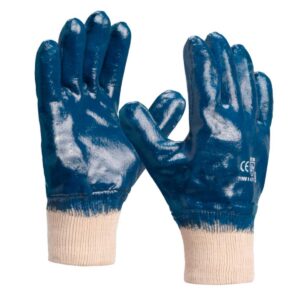 Gant polycoton double enduction tout enduit nitrile - carton de 144 paires