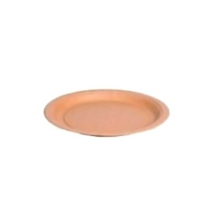 Assiette carton brun Ø 180mm - 16 lots de 50