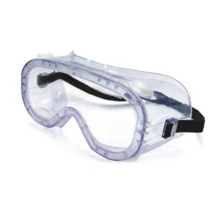 Masque de sécurité avec ventilation indirecte et verre polycarbonate