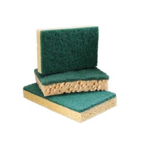 Éponge abrasive 13 x 9 cm utilisation fréquente