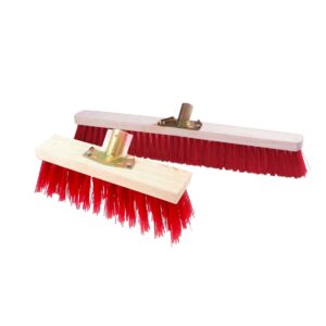 Balai cantonnier nylon 60cm douille en fer