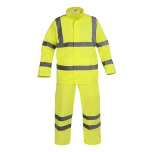 Ensemble de pluie Oxford haute visibilité - carton de 20