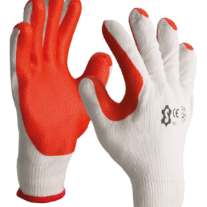 Gant tricoté, doublement enduit, idéal pour la manutention en milieu sec ou humide _ Taille unique _ Carton de 120 paires